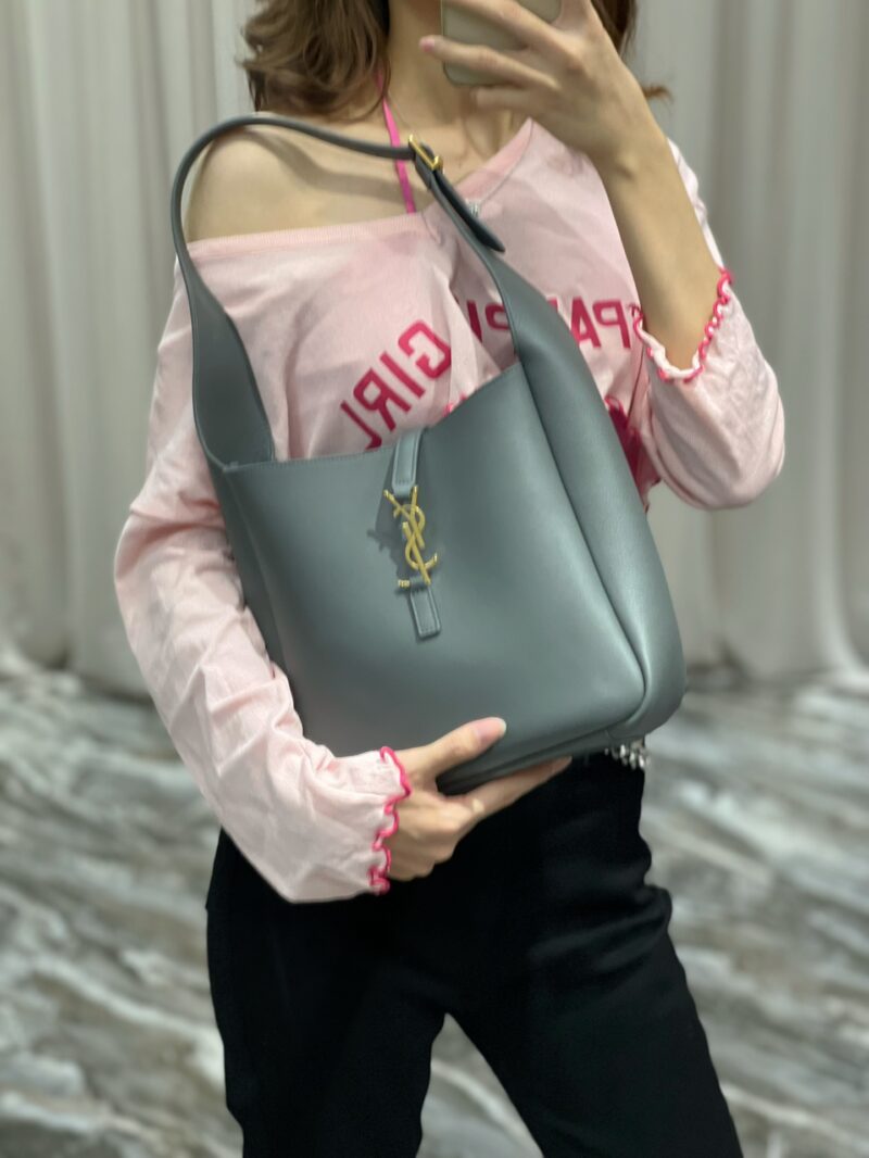 YSL Le5A7 Vintage Bag-25X14X10CM - Image 2