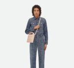 BOTTEGA VENETA Mini Hop intrecciato leather shoulder bag - Image 2