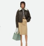 BOTTEGA VENETA Large Parachute intrecciato leather shoulder bag - Image 2