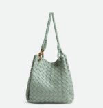 BOTTEGA VENETA Large Parachute intrecciato leather shoulder bag - Image 4