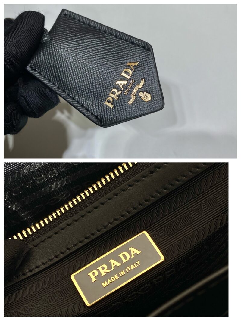 Prada Small Tote In Saffiano Leather 1BA354-28*22*9CM - Image 4