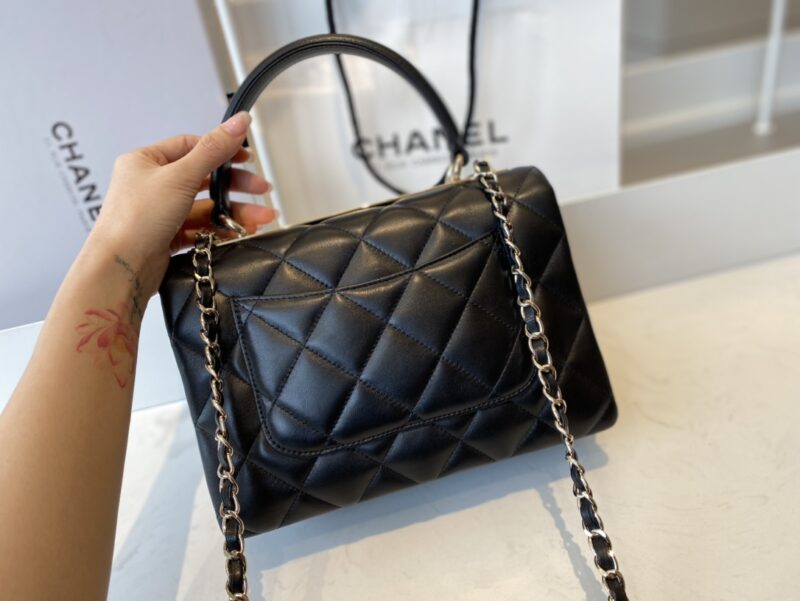 Ch@nel Trendy CC-Champagne Gold-25*17*12CM - Image 8