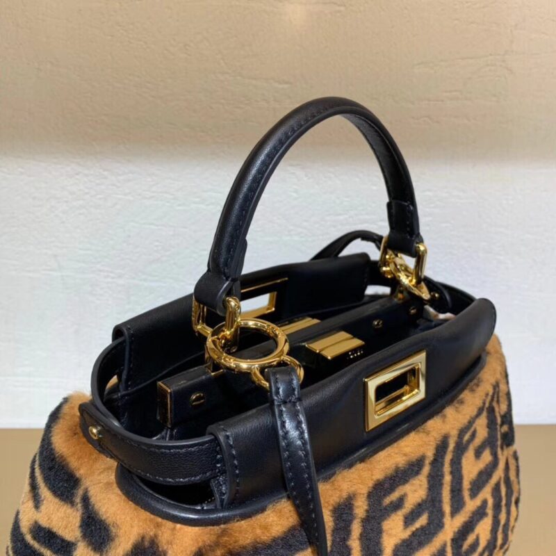 Fendi Peekaboo Handbags-27CM - Image 2