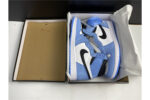 AIR JORDAN 1 RETRO HIGH WHITE UNIVERSITY BLUE BLACK 555088-134 - Image 10