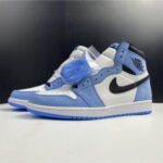 AIR JORDAN 1 RETRO HIGH WHITE UNIVERSITY BLUE BLACK 555088-134