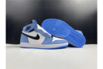 AIR JORDAN 1 RETRO HIGH WHITE UNIVERSITY BLUE BLACK 555088-134 - Image 4