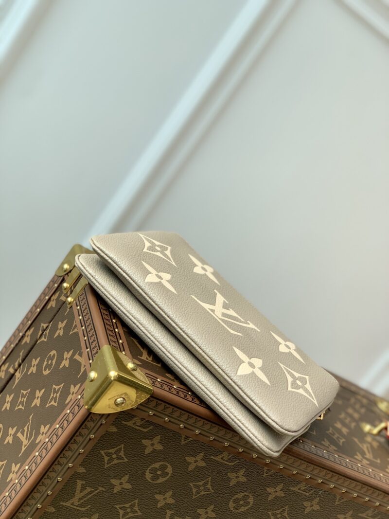 Louis Vuitton M80084 Pochette Double Zip Bag -20*12.5*3CM - Image 3