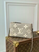 Louis Vuitton M80084 Pochette Double Zip Bag -20*12.5*3CM