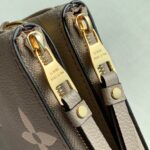 Louis Vuitton M80084 Pochette Double Zip Bag -20*12.5*3CM - Image 7