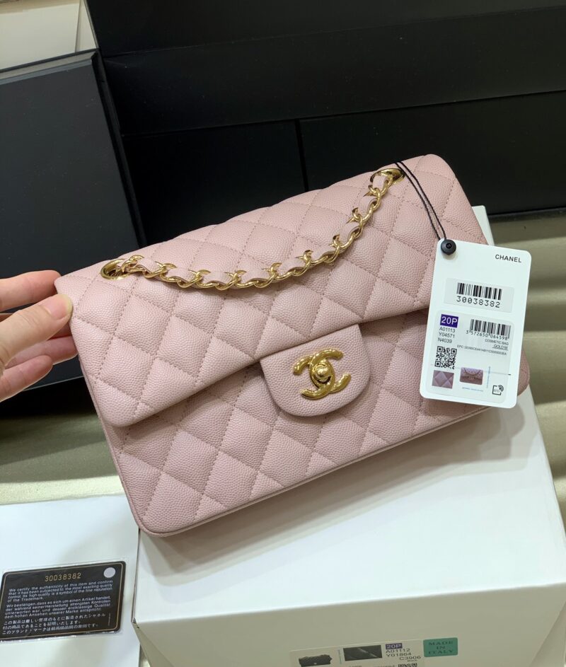 Ch@nel Flap Bag-Caviar-23CM - Image 7