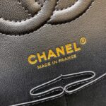 Ch@nel Flap Bag-（Black Inside）Caviar-23CM - Image 5