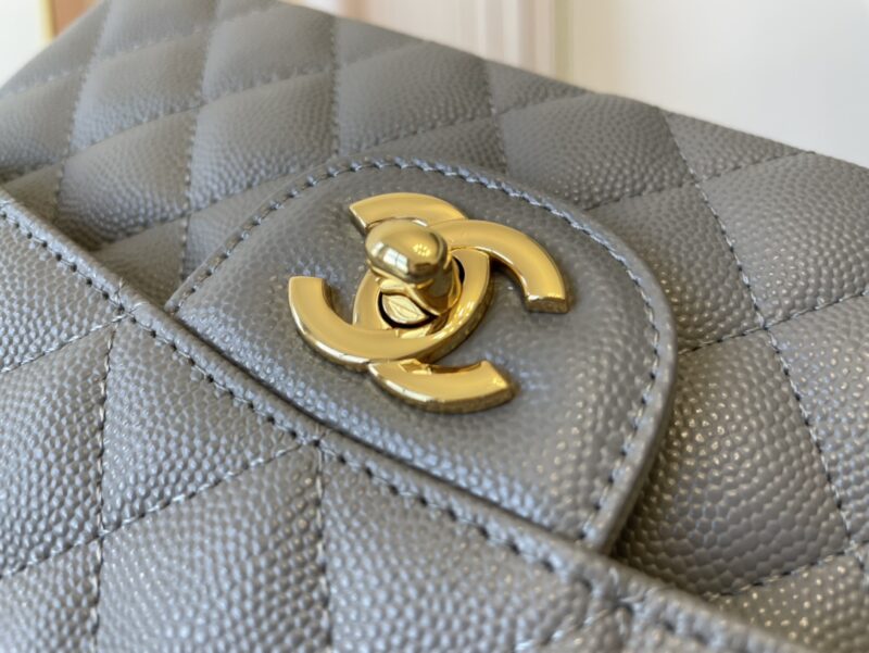 Ch@nel Flap Bag-Caviar-23CM - Image 3