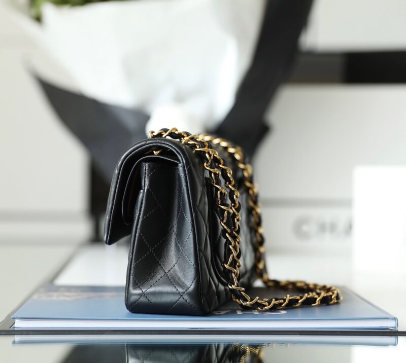 Ch@nel Flap Bag-Lambskin-23CM - Image 9