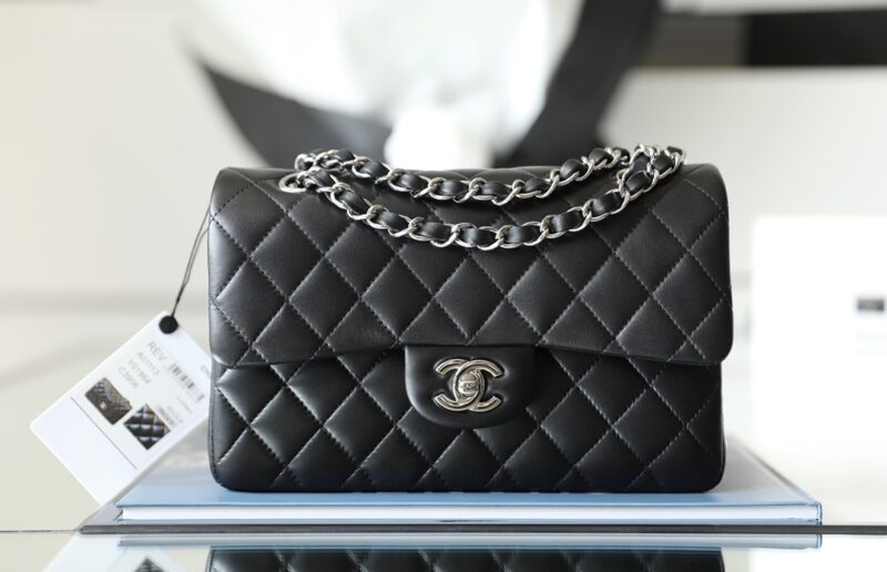 Ch@nel Flap Bag-Lambskin-23CM - Image 5