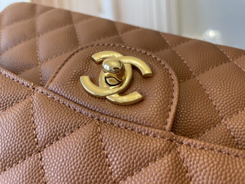 Ch@nel Flap Bag-Caviar-23CM - Image 4