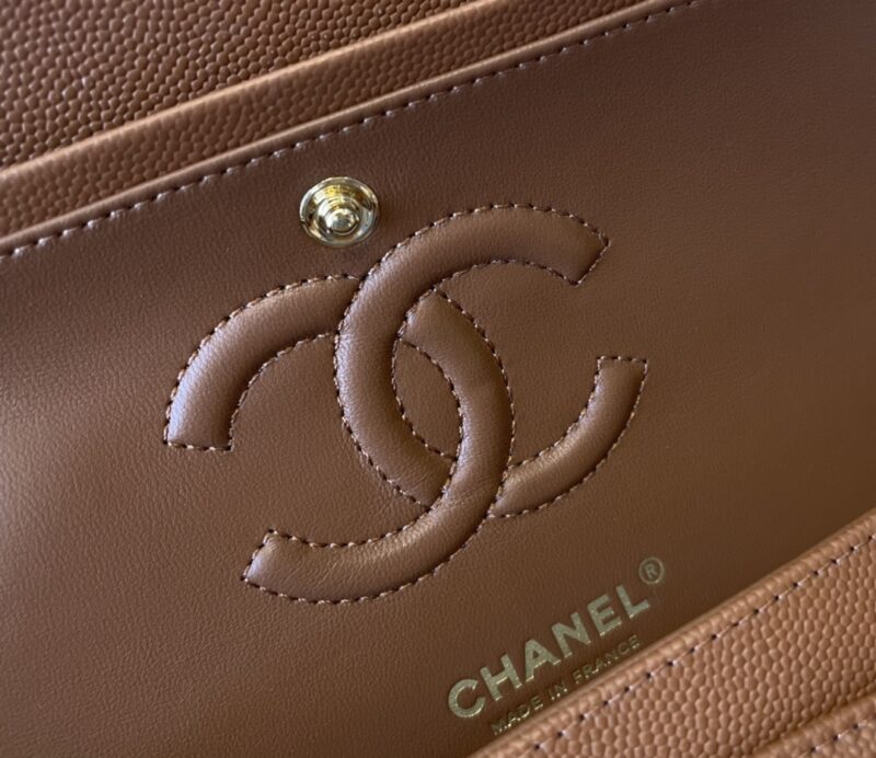 Ch@nel Flap Bag-Caviar-23CM - Image 9