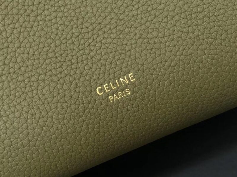 Celin Suau Sangle Bucket In Soft Grained Calfskin-17.5*24.5*12CM - Image 6