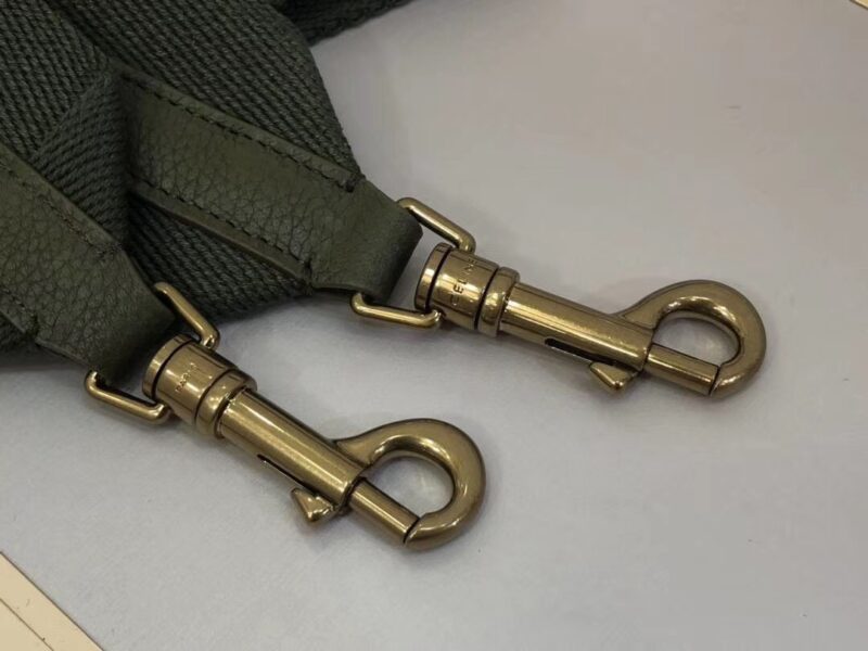 Celin Suau Sangle Bucket In Soft Grained Calfskin-17.5*24.5*12CM - Image 5