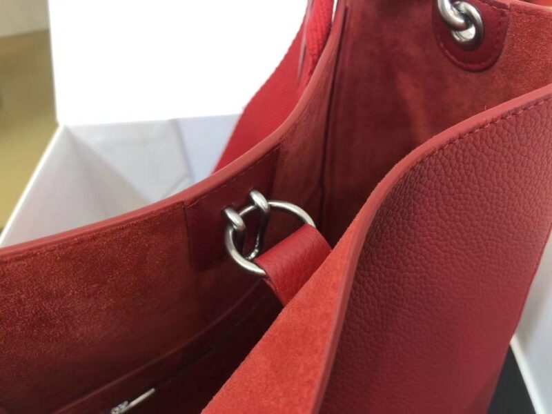 Celin Suau Sangle Bucket In Soft Grained Calfskin-17.5*24.5*12CM - Image 2