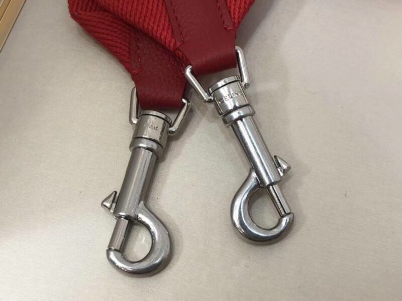 Celin Suau Sangle Bucket In Soft Grained Calfskin-17.5*24.5*12CM - Image 5