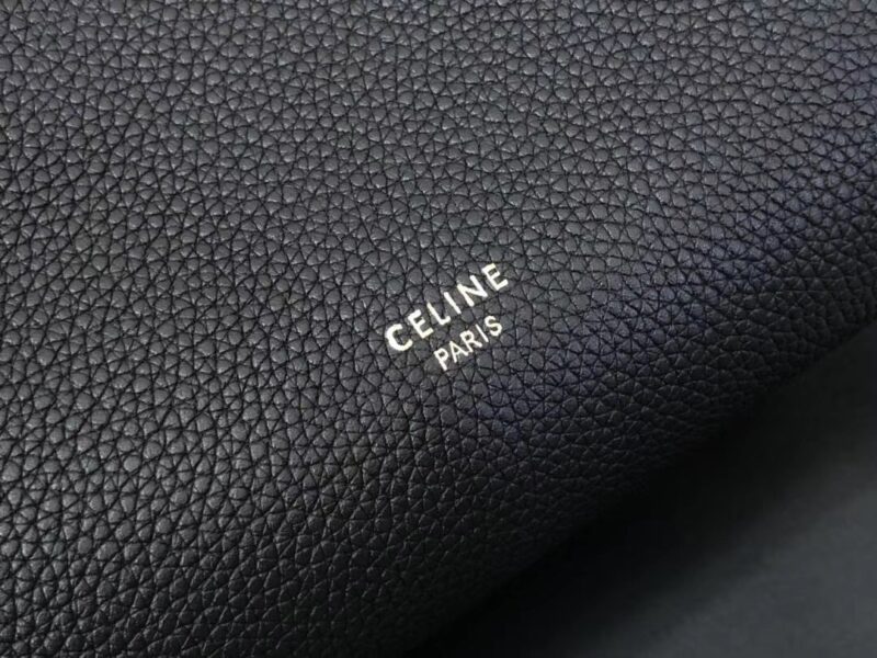 Celin Suau Sangle Bucket In Soft Grained Calfskin-17.5*24.5*12CM - Image 4