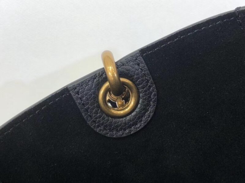 Celin Suau Sangle Bucket In Soft Grained Calfskin-17.5*24.5*12CM - Image 3