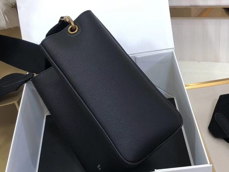 Celin Suau Sangle Bucket In Soft Grained Calfskin-17.5*24.5*12CM - Image 5