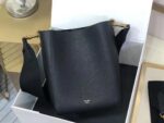 Celin Suau Sangle Bucket In Soft Grained Calfskin-17.5*24.5*12CM