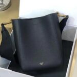 Celin Suau Sangle Bucket In Soft Grained Calfskin-17.5*24.5*12CM