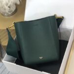 Celin Suau Sangle Bucket In Soft Grained Calfskin-17.5*24.5*12CM