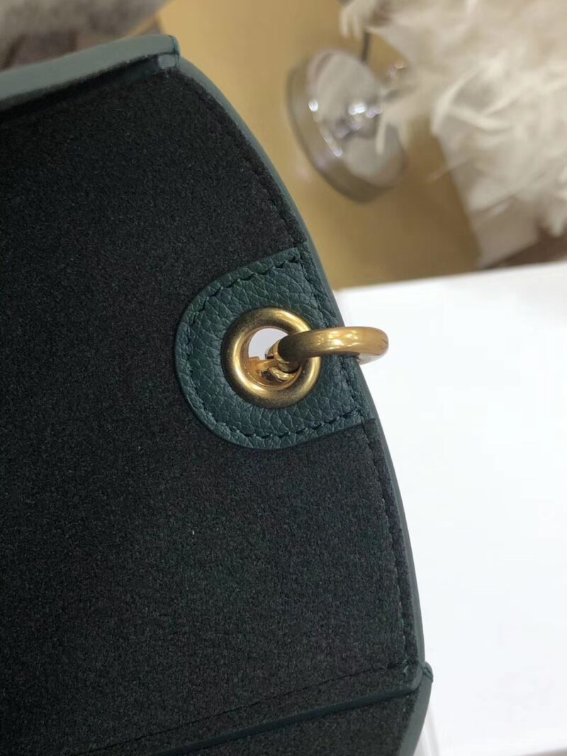 Celin Suau Sangle Bucket In Soft Grained Calfskin-17.5*24.5*12CM - Image 5