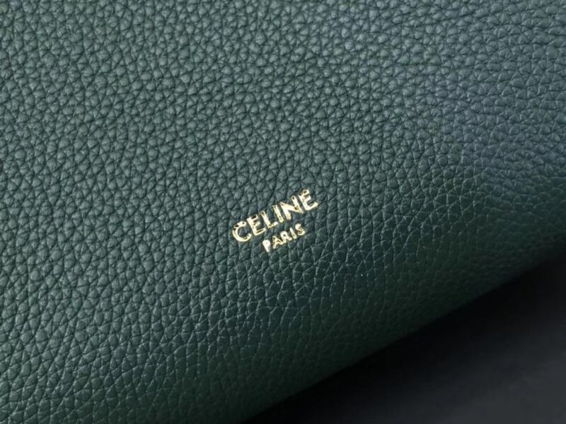 Celin Suau Sangle Bucket In Soft Grained Calfskin-17.5*24.5*12CM - Image 6