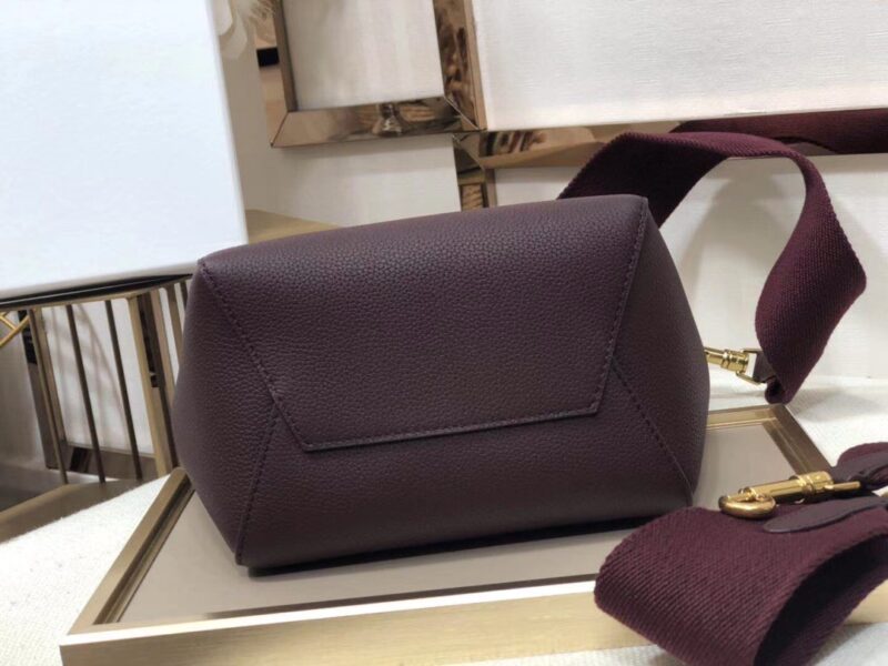 Celin Suau Sangle Bucket In Soft Grained Calfskin-17.5*24.5*12CM - Image 2