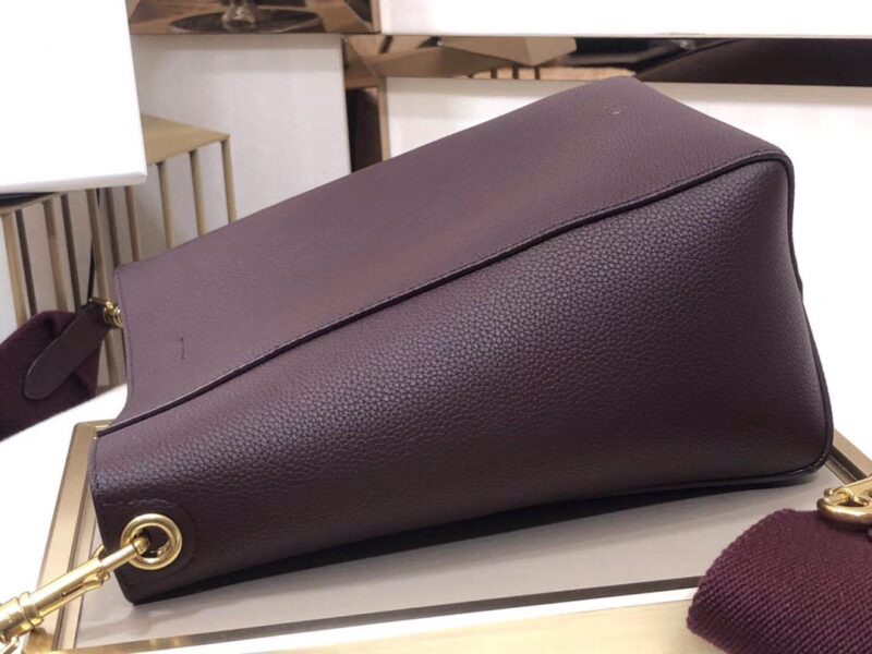 Celin Suau Sangle Bucket In Soft Grained Calfskin-17.5*24.5*12CM - Image 7