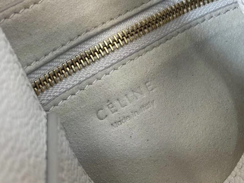 Celin Suau Sangle Bucket In Soft Grained Calfskin-17.5*24.5*12CM - Image 4