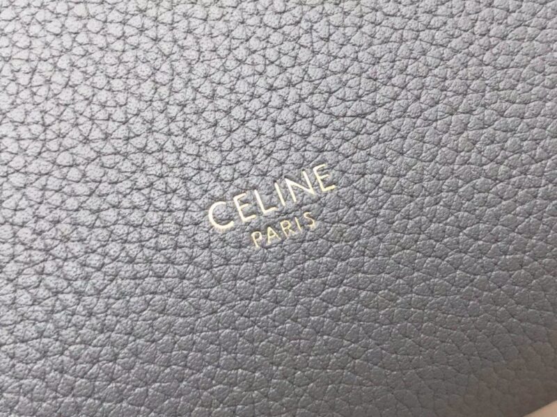 Celin Suau Sangle Bucket In Soft Grained Calfskin-17.5*24.5*12CM - Image 6