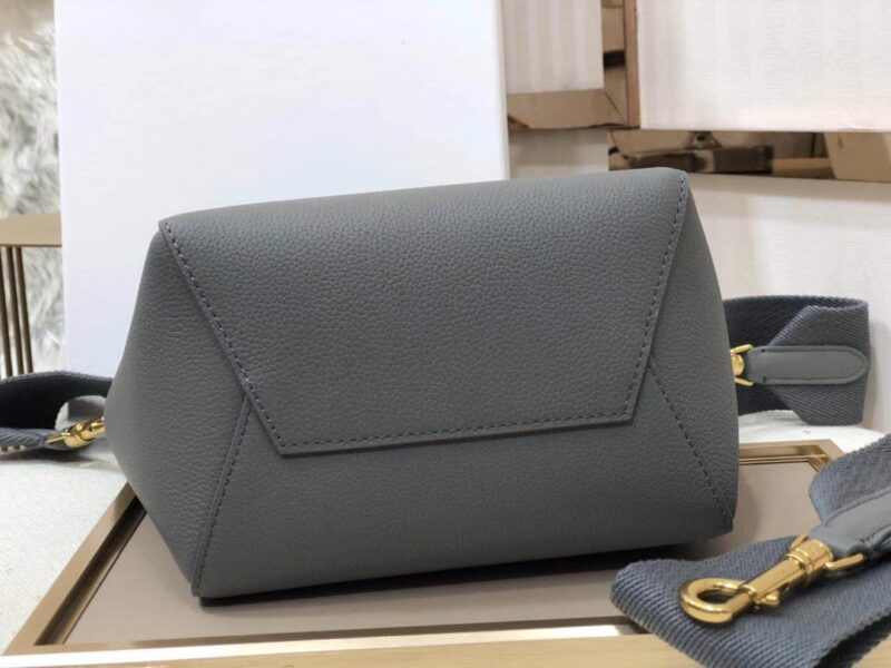 Celin Suau Sangle Bucket In Soft Grained Calfskin-17.5*24.5*12CM - Image 9