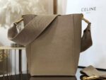 Celin Suau Sangle Bucket In Soft Grained Calfskin-17.5*24.5*12CM - Image 5