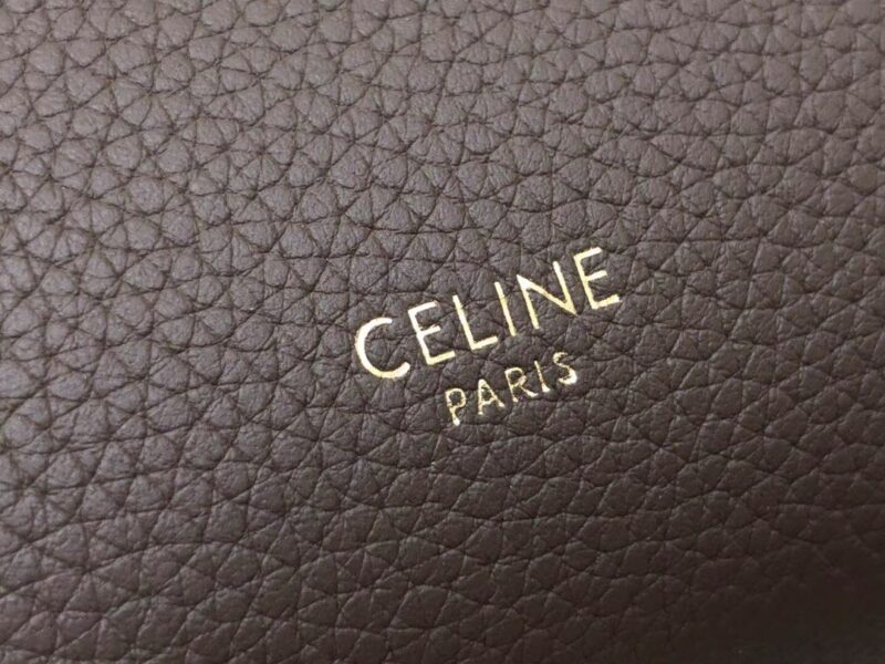 Celin Suau Sangle Bucket In Soft Grained Calfskin-17.5*24.5*12CM - Image 4