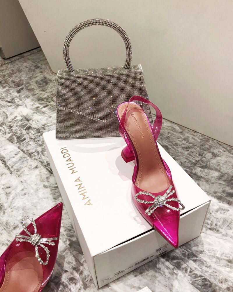 Amina Muaddi Heel-10CM - Image 6