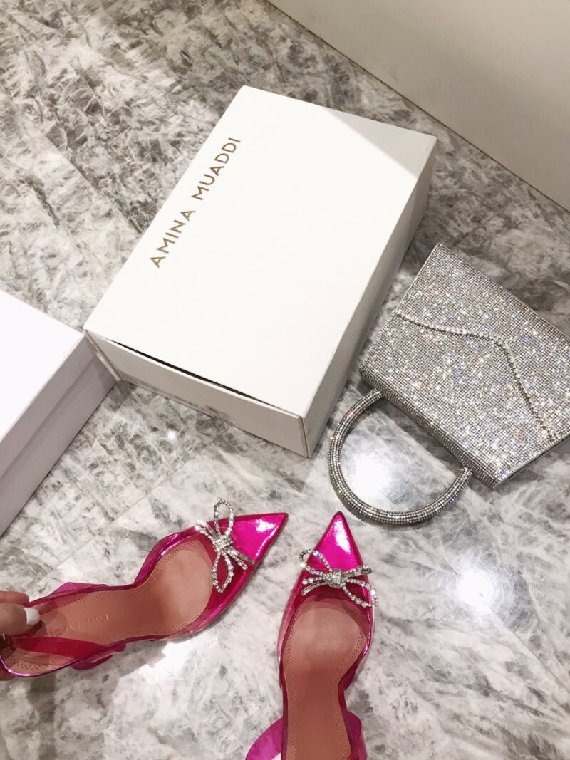 Amina Muaddi Heel-10CM - Image 8