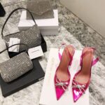 Amina Muaddi Heel-10CM