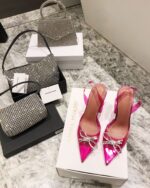 Amina Muaddi Heel-10CM