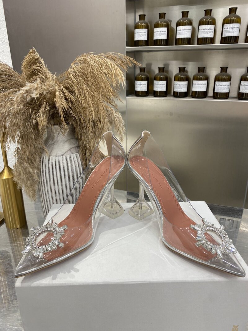 Amina Muaddi Heel - Image 3