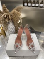 Amina Muaddi Heel - Image 5