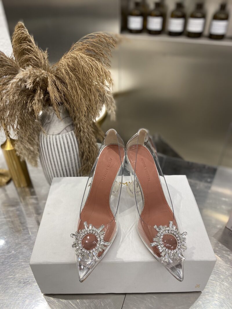 Amina Muaddi Heel - Image 5