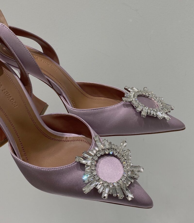 Amina Muaddi Heel-10CM - Image 4