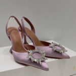 Amina Muaddi Heel-10CM