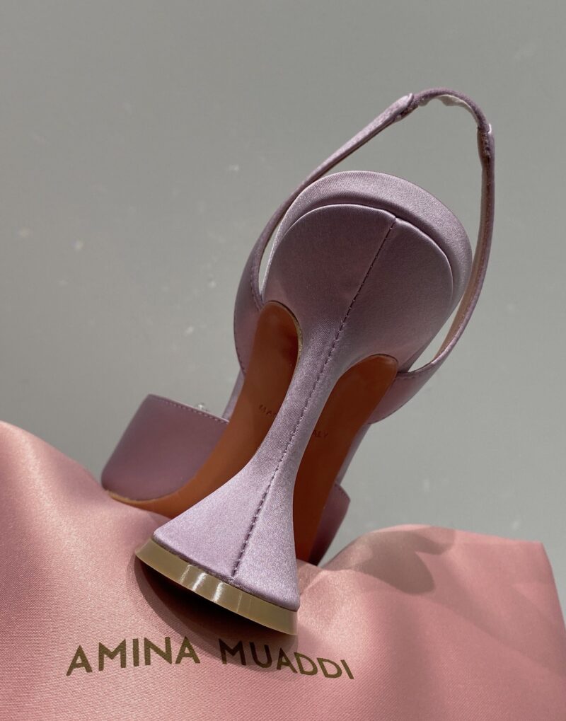 Amina Muaddi Heel-10CM - Image 7