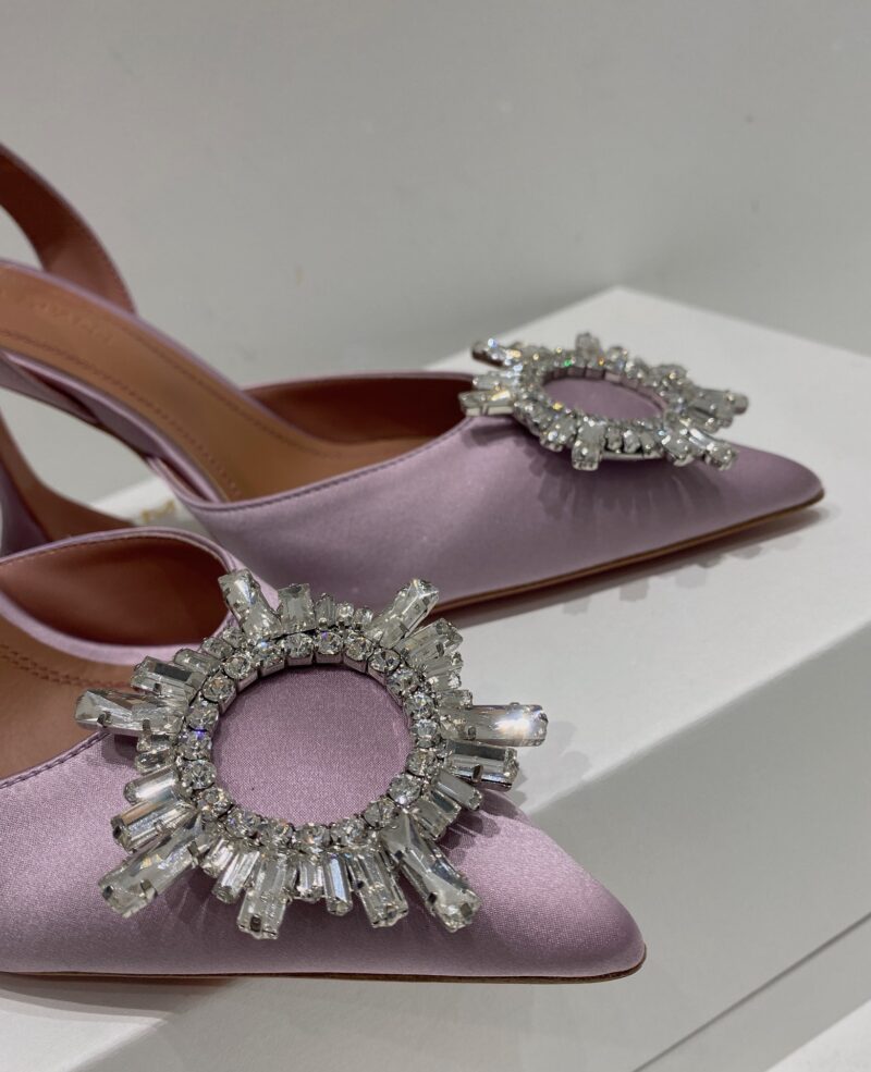 Amina Muaddi Heel-10CM - Image 8